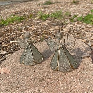Two glass angels